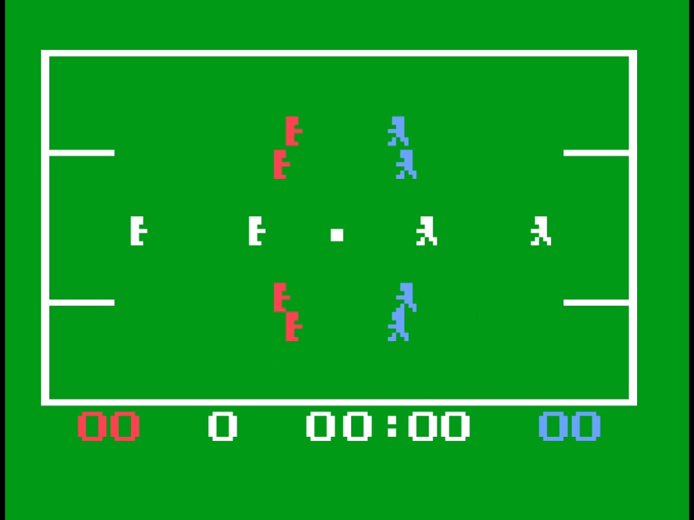 Screenshot of Hockey And Soccer for Odyssey 2